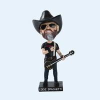 Popular Customized Polyresin Funny Famous Pop Star Bobble Heads Toys