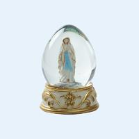 New Hot Sale Gifts Religious Snow Globes Customized Polyresin Water